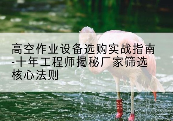 昔阳剪叉式升降机厂家-高空作业设备选购实战指南-十年工程师揭秘厂家筛选核心法则